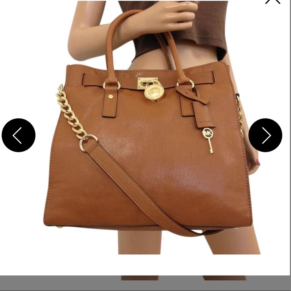 Michael Kors Hamilton large lock and key bag